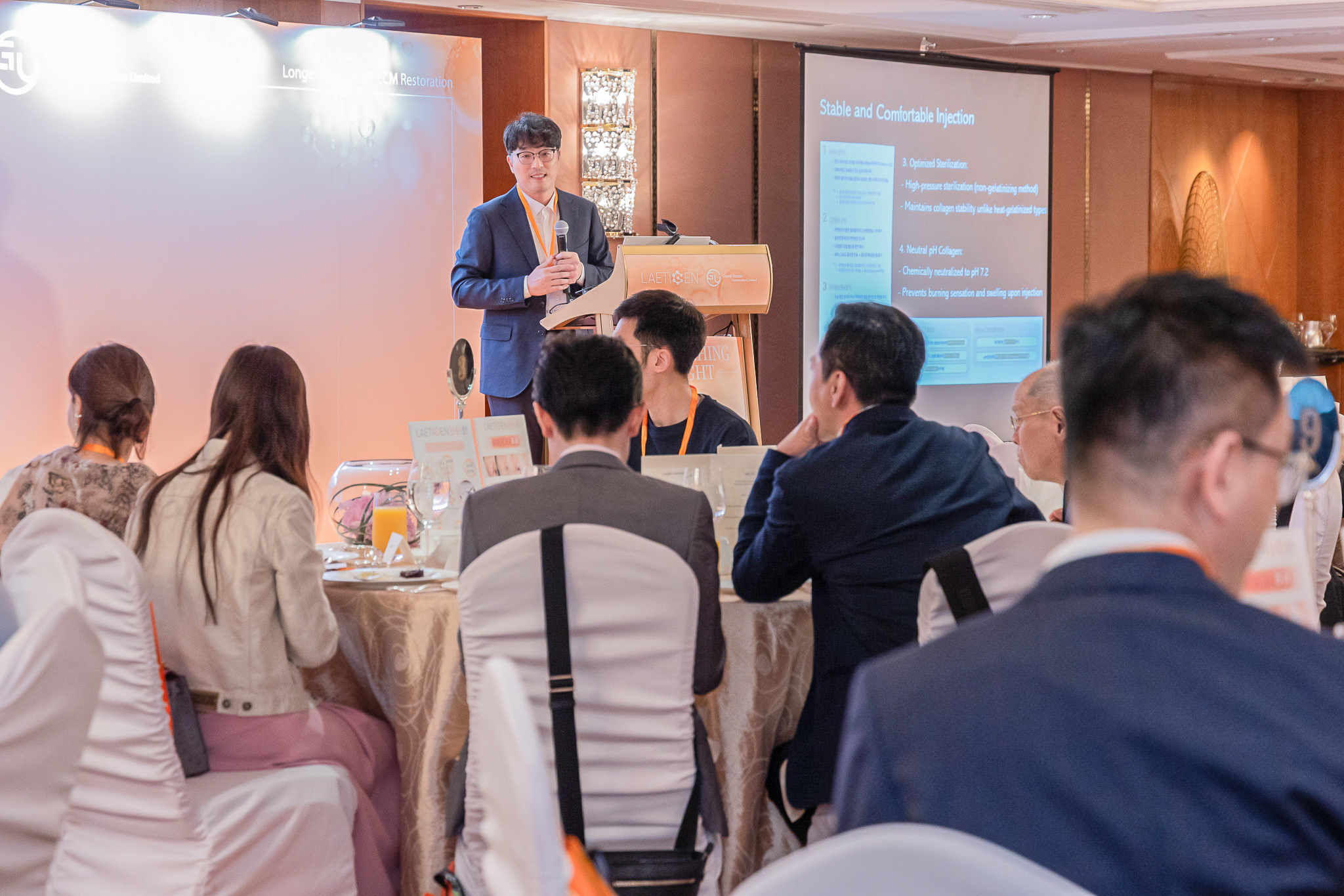 Dr Kim分享最新Laetigen技術及相關資訊